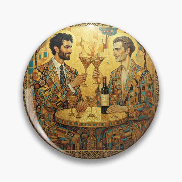 Item preview, Love. Painted in the style of Klimt. designed and sold by ImageMagic2024.