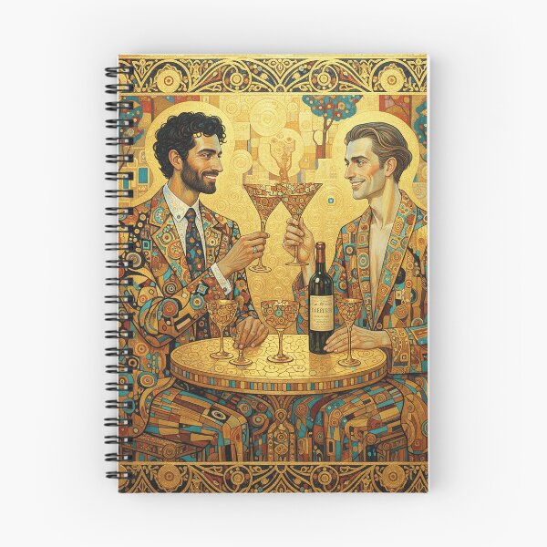 Item preview, Love. Painted in the style of Klimt. designed and sold by ImageMagic2024.