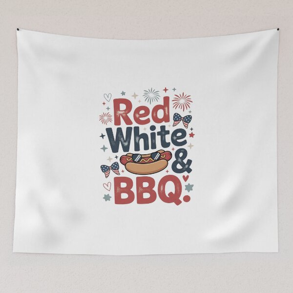 Item preview, Red White & BBQ designed and sold by jkrphoto.