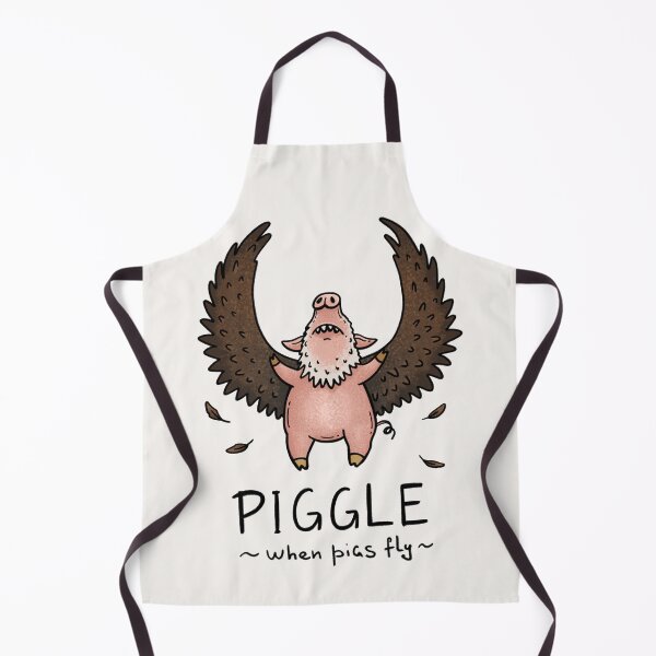 Item preview, Piggle | Funny Flying Pig Eagle Mashup T-Shirt | When Pigs Fly Cartoon Animal Art designed and sold by Aida Drogan.