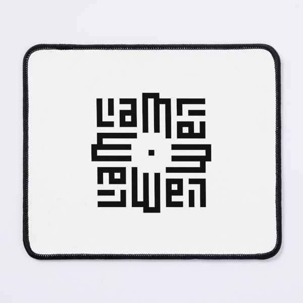 Item preview, LIAM | Black  | Modern Geometric Kufi Calligraphy | From Name to Art   designed and sold by FOR YOUR NAME.