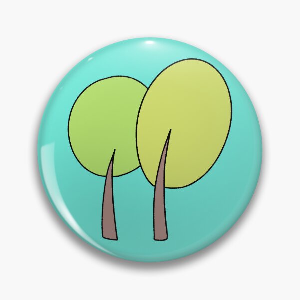 Item preview, Simple Two Trees Hand Drawn Illustration designed and sold by ubborn.