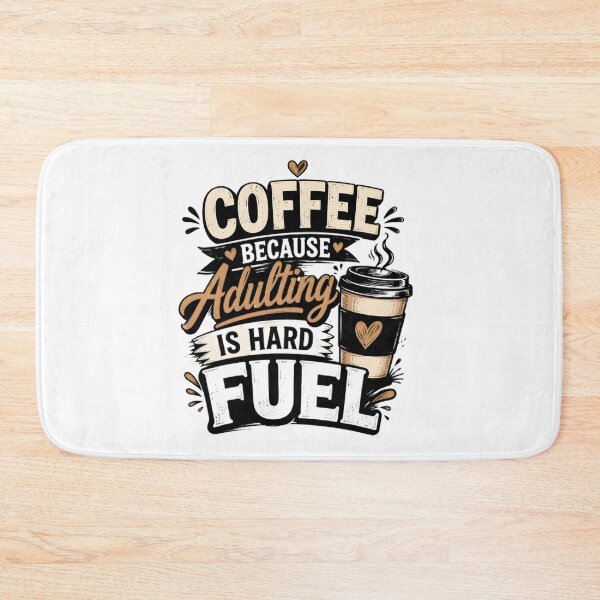 Item preview, Coffee Because Adulting Is Hard – Fuel for Life Funny Coffee Design designed and sold by Octupussy.