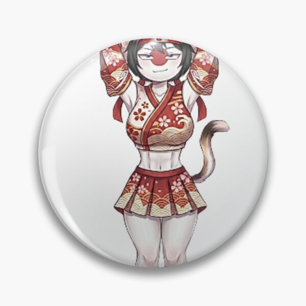 Item preview, Wafuku Neko – Japanese Cat Girl Original Character Art | Anime Kawaii Neko OC Design designed and sold by YoThinIT.