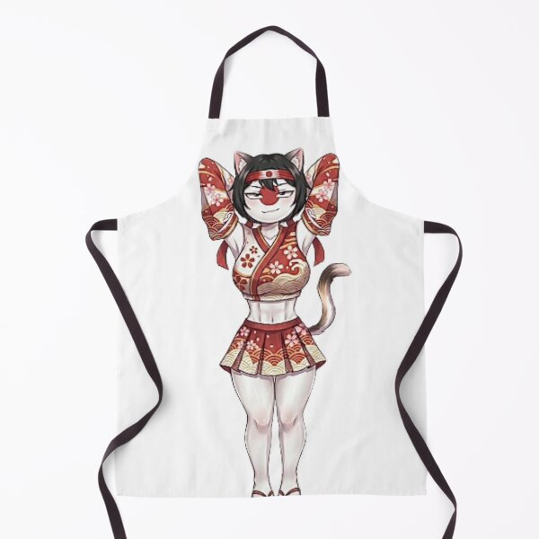 Item preview, Wafuku Neko – Japanese Cat Girl Original Character Art | Anime Kawaii Neko OC Design designed and sold by YoThinIT.