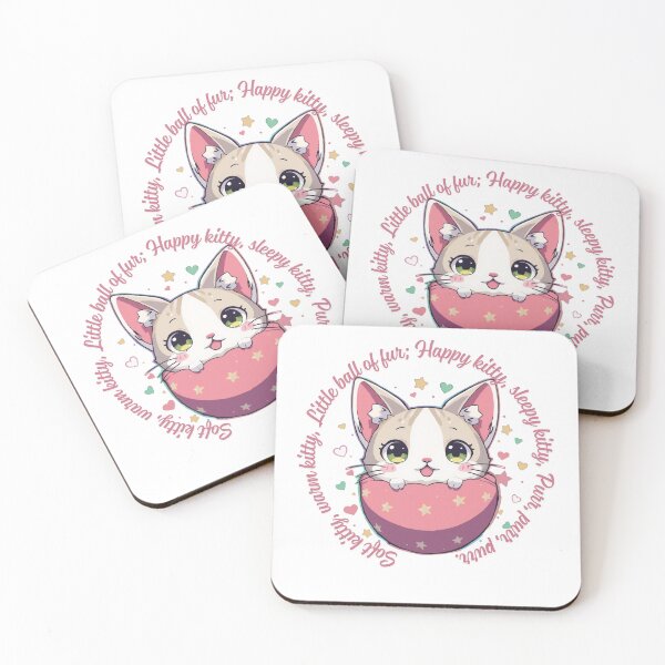 Item preview, Cute kitty, happy kitty, purr purr purr designed and sold by whatthefoxsays.