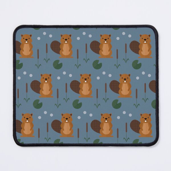 Item preview, Beavers on blue designed and sold by reneesillus.