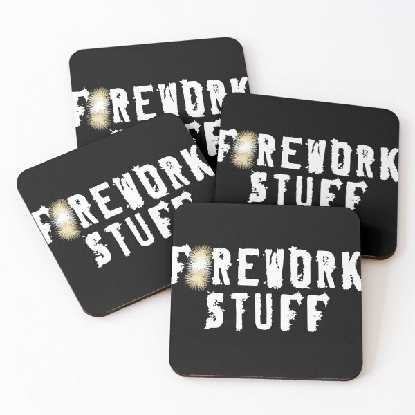 Item preview, Fireworks text with cool flying objects designed and sold by vibeno1.