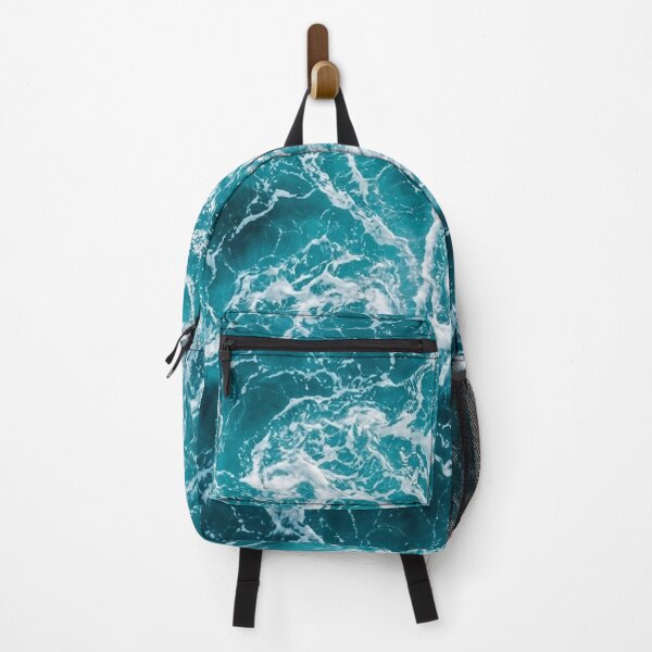 Item preview, Turquoise Ocean Waves Texture | Abstract Sea Foam Water Pattern |  Blue Tropical Sea Waves designed and sold by SOUFIANE1991.