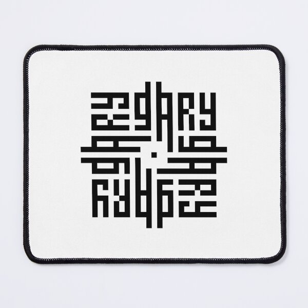 Item preview, GARY  | Black  | Modern Geometric Kufi Calligraphy | From Name to Art   designed and sold by FOR YOUR NAME.