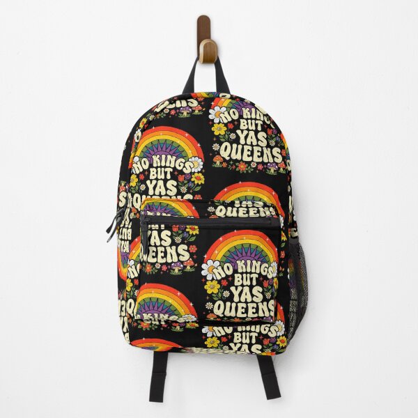 Item preview, No Kings But Yas Queens Rainbow Pride LGBTQ Ally Protest designed and sold by PixlCrypt.