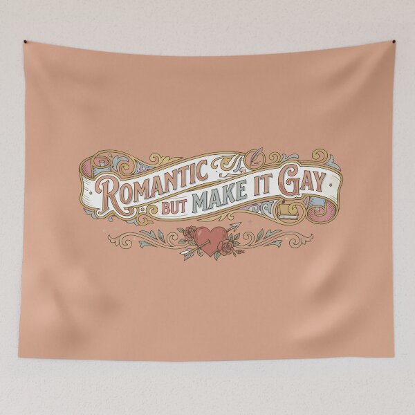 Item preview, Romantic but make it Gay designed and sold by tigrootiger.