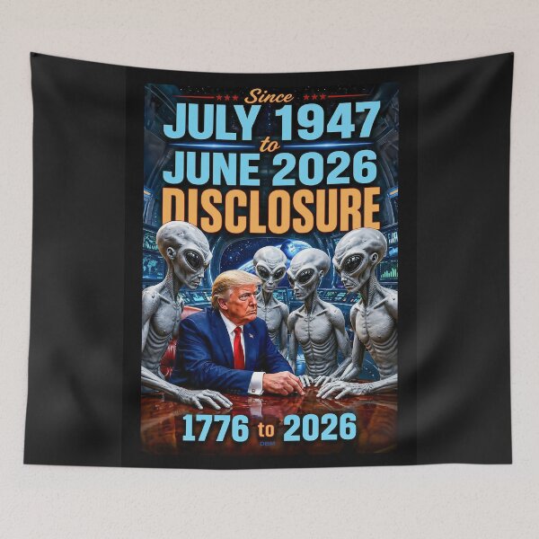 Item preview,  UFO 1947 to 2027 Disclosure — We Had Never Been Alone designed and sold by DBM Photo Art 1.