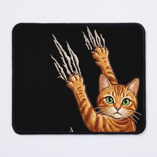 Item preview, The Orange Menace: Scratch First, Ask Later - Cat Patch designed and sold by CuteKats.