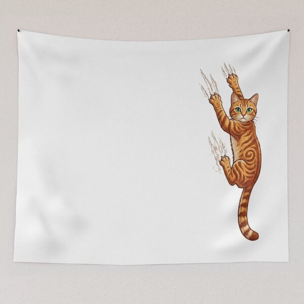 Item preview, The Orange Menace: Scratch First, Ask Later - Cat Patch designed and sold by CuteKats.