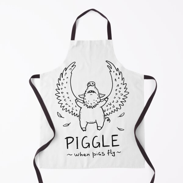 Item preview, Piggle | Minimal Line Art T-Shirt | Funny Flying Pig Eagle Drawing designed and sold by Aida Drogan.