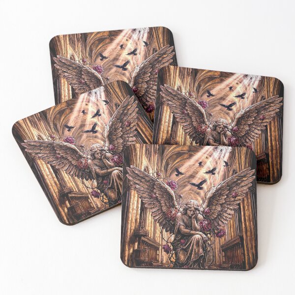 Item preview, Epic Dark Fantasy &amp; Gothic Cathedral Wall Art (3:4) designed and sold by Cyber-ART-Studio.