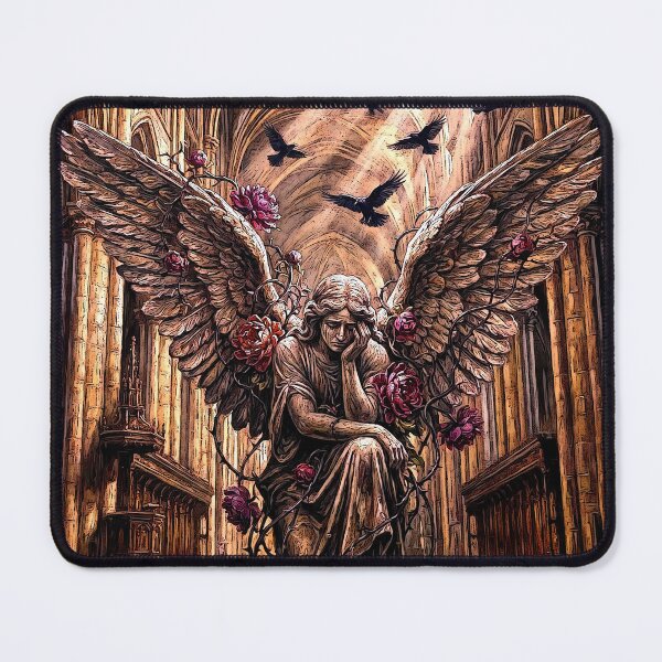 Item preview, Epic Dark Fantasy &amp; Gothic Cathedral Wall Art (3:4) designed and sold by Cyber-ART-Studio.