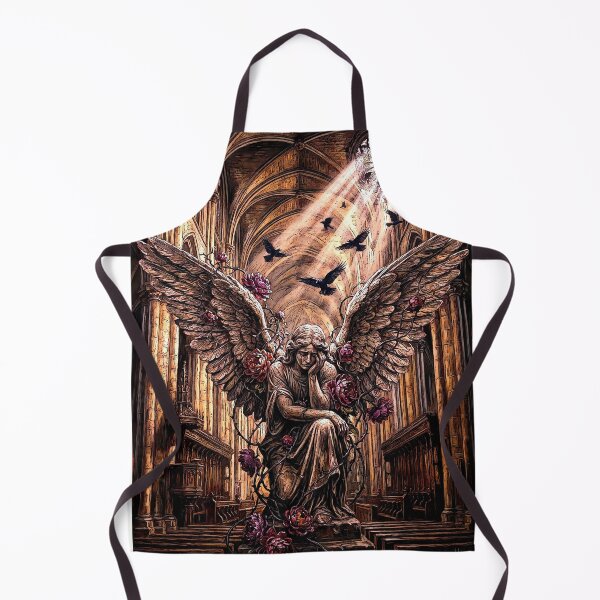 Item preview, Epic Dark Fantasy & Gothic Cathedral Wall Art (3:4) designed and sold by Cyber-ART-Studio.