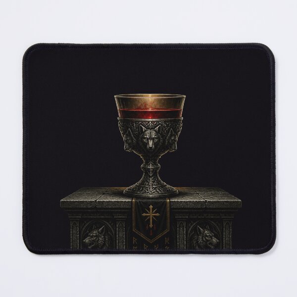 Item preview, Gothic Blood Chalice on Midnight Altar designed and sold by GeoWhimsy Studio.