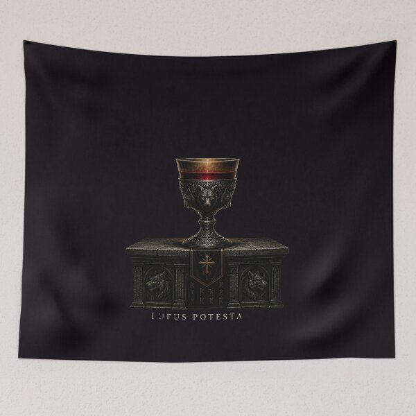Item preview, Gothic Blood Chalice on Midnight Altar designed and sold by GeoWhimsy Studio.
