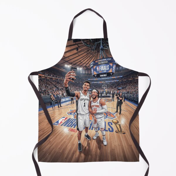 Item preview, Jalen Brunson Wemby Selfie NBA Finals designed and sold by Home Decor Art.