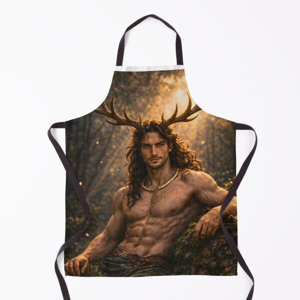 Item preview, Cernunnos Celtic Horned God - Forest Guardian designed and sold by TheOuroborean.