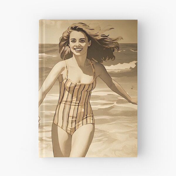 Item preview, Vintage Summer Memories - Retro 50s Beach Girls designed and sold by Melian Vintage.