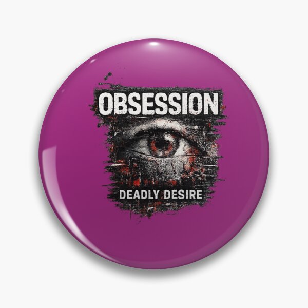 Item preview, Obsession Deadly Desire Horror Eye Grunge T-Shirt Design designed and sold by Artbysarmina.