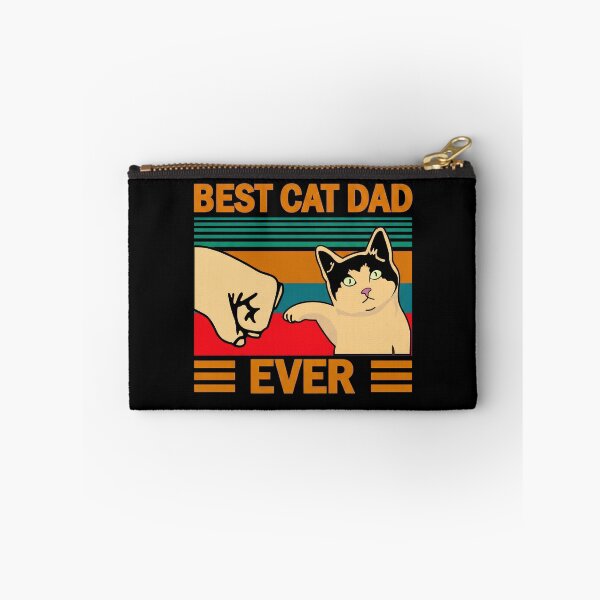 Item preview, BEST CAT DAD EVER Fist Bump Retro T-Shirt designed and sold by SoyLamderma.