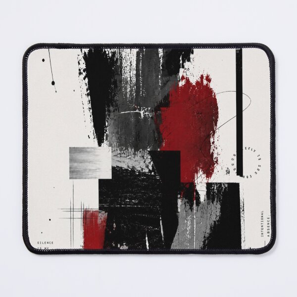Item preview, Red Black Abstract Poster designed and sold by tmoca.