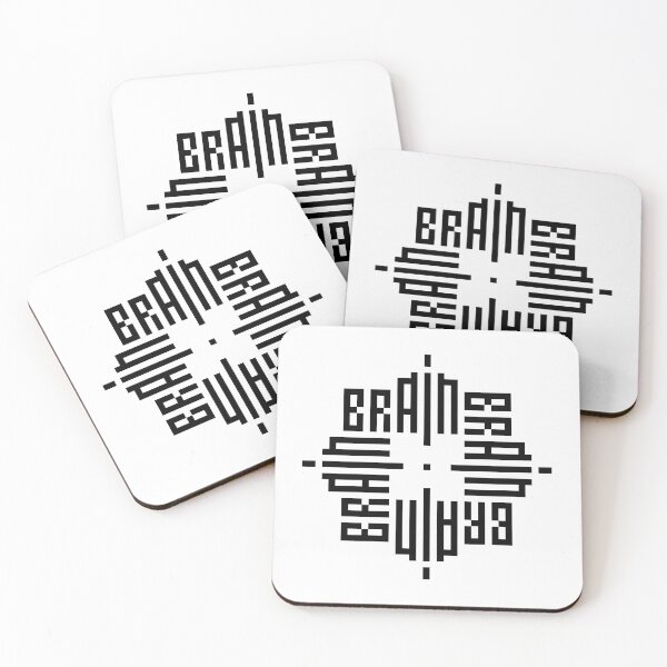 Item preview, BRAIN | Black  | Modern Geometric Kufi Calligraphy | From Name to Art   designed and sold by FOR YOUR NAME.