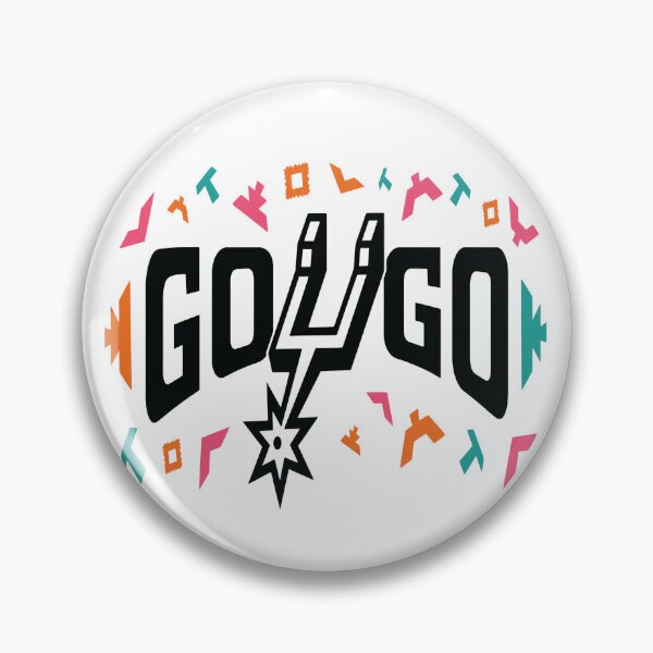 Item preview, Go Supurs Go San Antonio Spurs Basketball Fan Art designed and sold by CaulfAyiana.