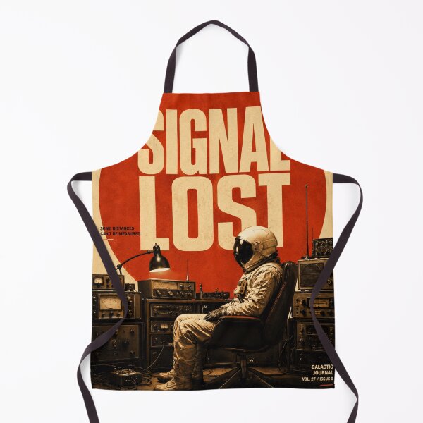 Item preview, Signal Lost – Retro Futuristic Sci-Fi Poster designed and sold by Watchyyy.