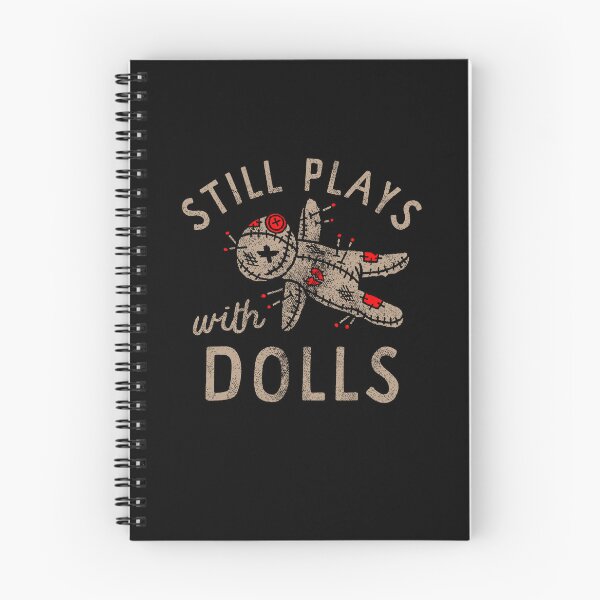 Item preview, Still Plays With Dolls Creepy Voodoo Doll Horror Halloween designed and sold by Glow-Paw-Studio.