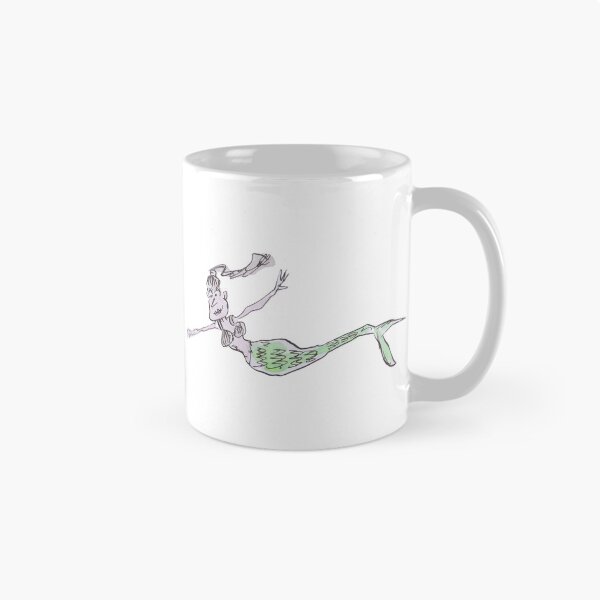 Item preview, A swimming mermaid designed and sold by Inky Fingers Illustrations.