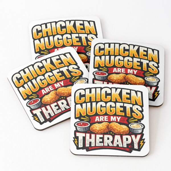Item preview, Chicken Nuggets are my Therapy  designed and sold by ttuniques.