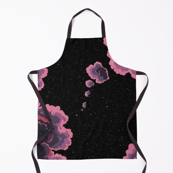 Item preview, Pastel pink and black anime space kawai planets with stars designed and sold by cocomelon168.