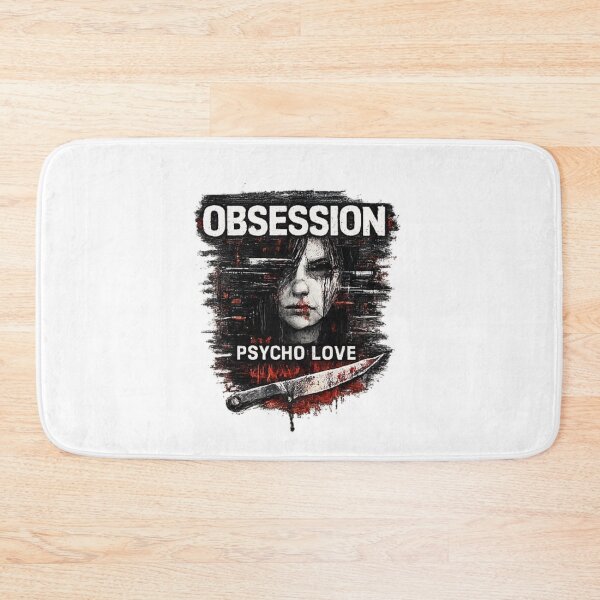 Item preview, Obsession Psycho Love Dark Horror Girl Grunge Design designed and sold by Artbysarmina.