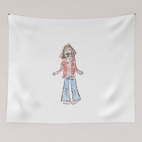 Item preview, Frank Zappa designed and sold by Inky Fingers Illustrations.
