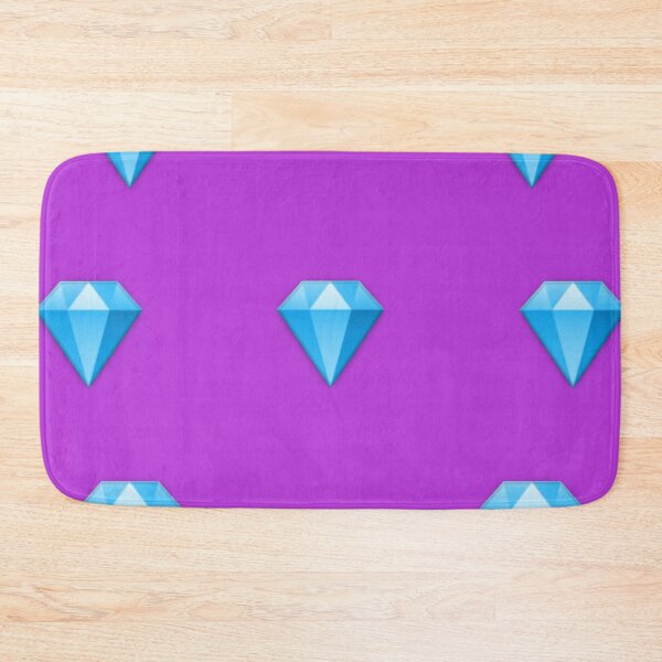 Item preview, Minimalist Blue Diamond Pattern - Elegant Geometric Crystal Gemstones Art designed and sold by Faali950.