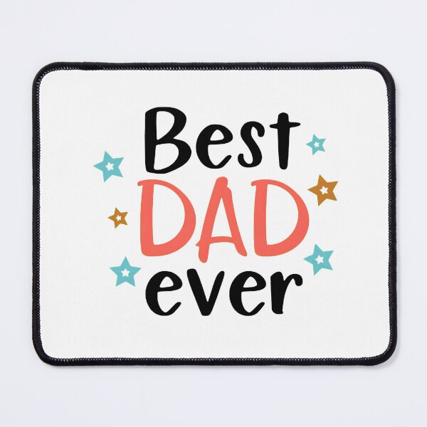 Item preview, Best Dad Ever Cute Typography Stars designed and sold by SoyLamderma.