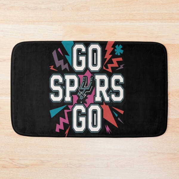 Artikelvorschau, Go Supurs Go San Antonio Spurs Basketball Fan Art entworfen und verkauft von CaulfAyiana.
