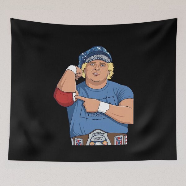 Item preview, Dusty Rhodes Vector Illustration designed and sold by Boruto1231.