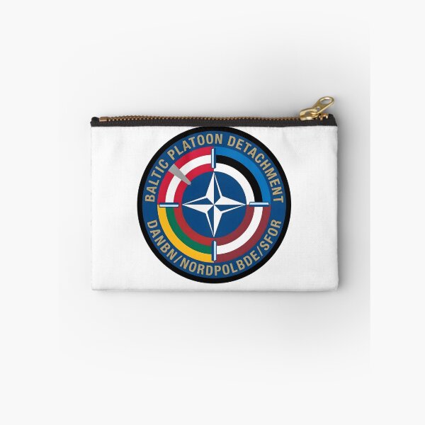 Item preview, NATO SFOR Baltic Platoon Detachment DANBN NORDPOLBDE Insignia designed and sold by CharlieDesings.