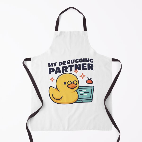 Item preview, My Debugging Partner Rubber Duck Programmer designed and sold by Bianca Oltean.