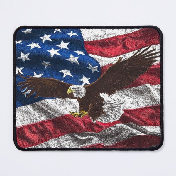 Item preview, American Flag Eagle  designed and sold by Cora Worthington Art.