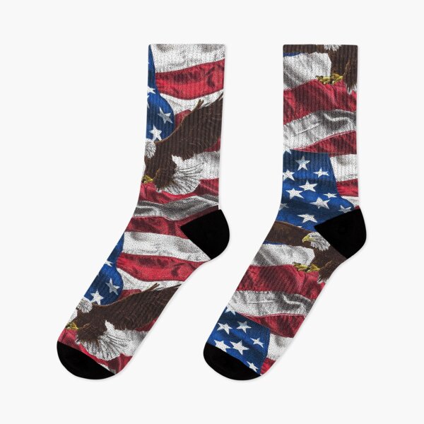 Item preview, American Flag Eagle  designed and sold by Cora Worthington Art.