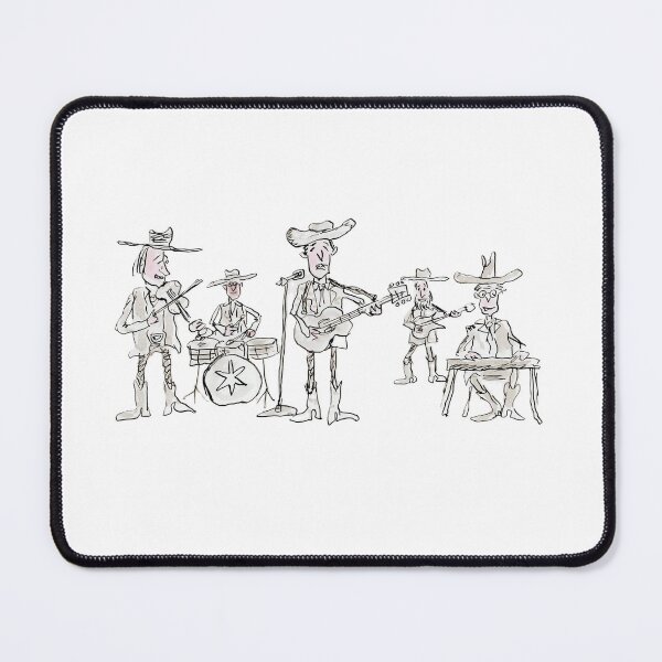 Item preview, A Country Music Band designed and sold by Inky Fingers Illustrations.