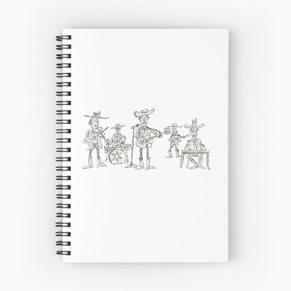 Item preview, A Country Music Band designed and sold by Inky Fingers Illustrations.